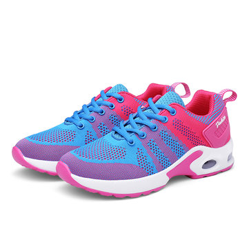 Breathable Shockproof Mesh Sneakers-Newchic-Multicolor