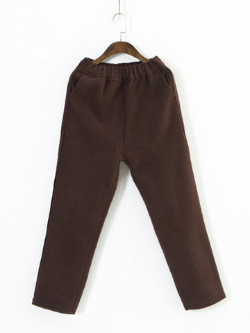 Casual Women Thick Pants-Newchic-