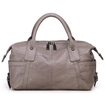 Genuien Leather Tote Bag-Newchic-