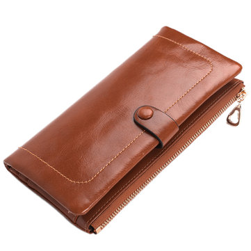 Genuine Leather Women Wallet Multi-Cards Holder Clutch-Newchic-