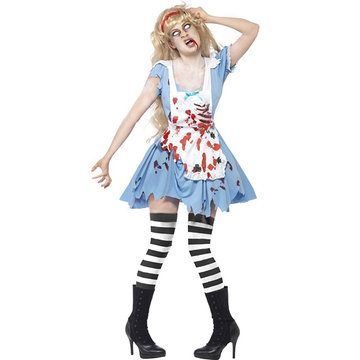 Halloween Zombie Cosplay Maidservant Lingerie-Newchic-