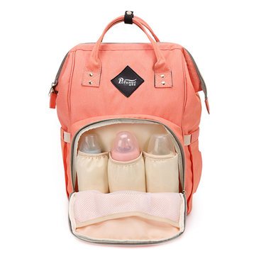 Nylon Casual Mommy Portable Backpack Shoulder Multifunctional Bag-Newchic-