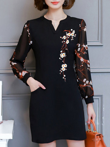 Sexy Loose Embroidery Women Dresses-Newchic-