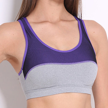 Sports Shockproof Wirelesas Breathable Quick Drying Fitness Bra-Newchic-