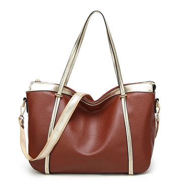 Stylish PU Leather Large Capacity Handbag-Newchic-