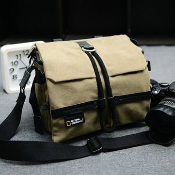 Unisex Canvas Camera Bag-Newchic-
