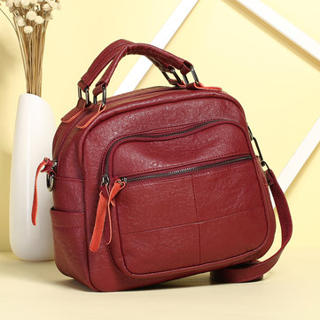 Vintage PU Leather Handbag For Women-Newchic-