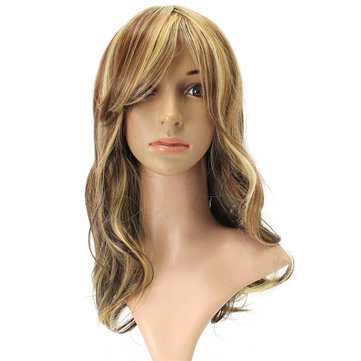 Women Long Curly Wavy Wig High-temperature Fiber Hair Cosplay Party Wigs-Newchic-