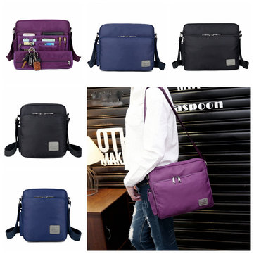 Women Men Nylon Waterproof Multifunctional Multi-pockets Shoulder Bags Crossbody Bags-Newchic-