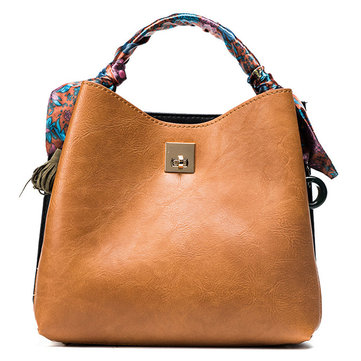 Women Oil Leather Retro Handbag-Newchic-