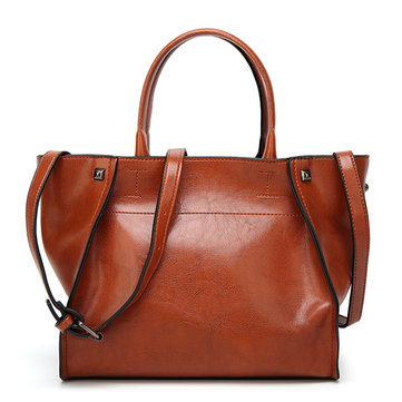 Women Retro PU Leather Handbag-Newchic-
