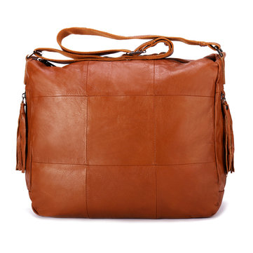 Women Shoulder Leather Bag-Newchic-
