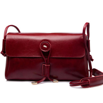 Women Vintage Genuine Leather Crossbody Bag-Newchic-