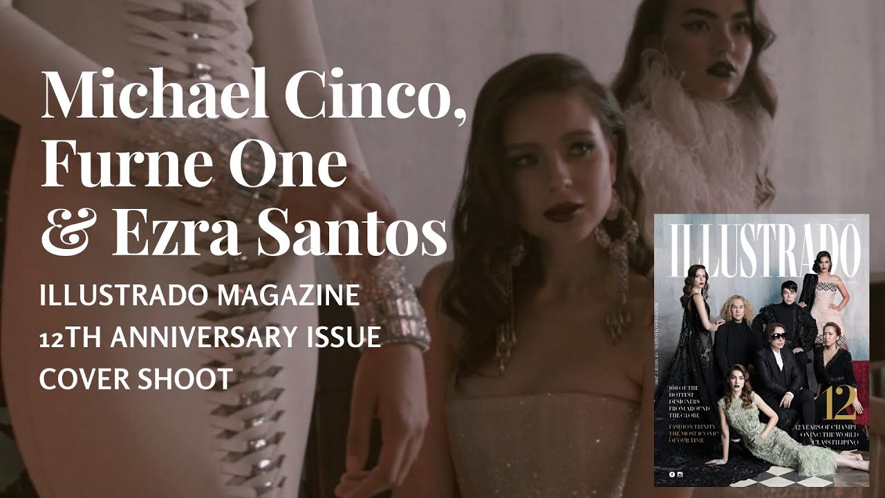 Michael Cinco, Furne One and Ezra Santos Cover Shoot for Illustrado Magazine